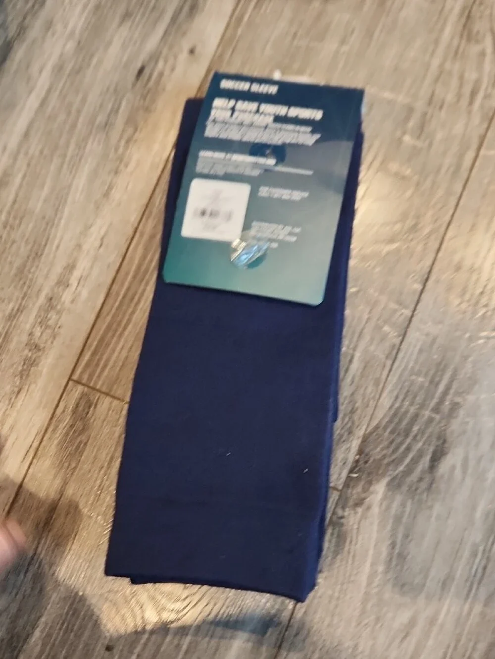 DSG Navy Blue Soccer Sleeve Socks - 2 Pack Unisex Sz L/XL